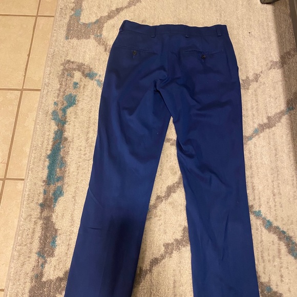 Kenneth Cole Skinny-fit ready Flex Shiny Suit